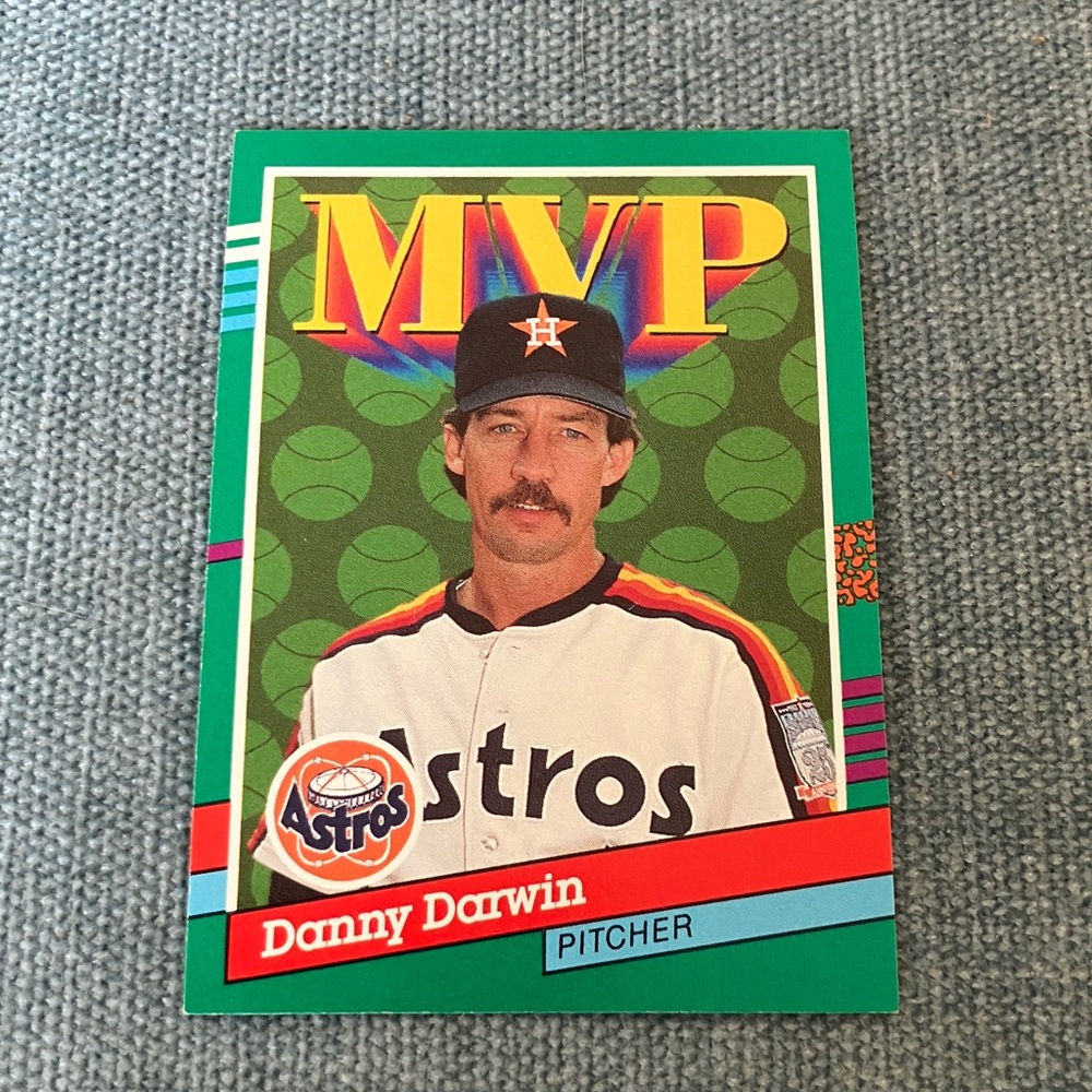 1991 Donruss Houston Astros MVP Baseball Card Trading Card